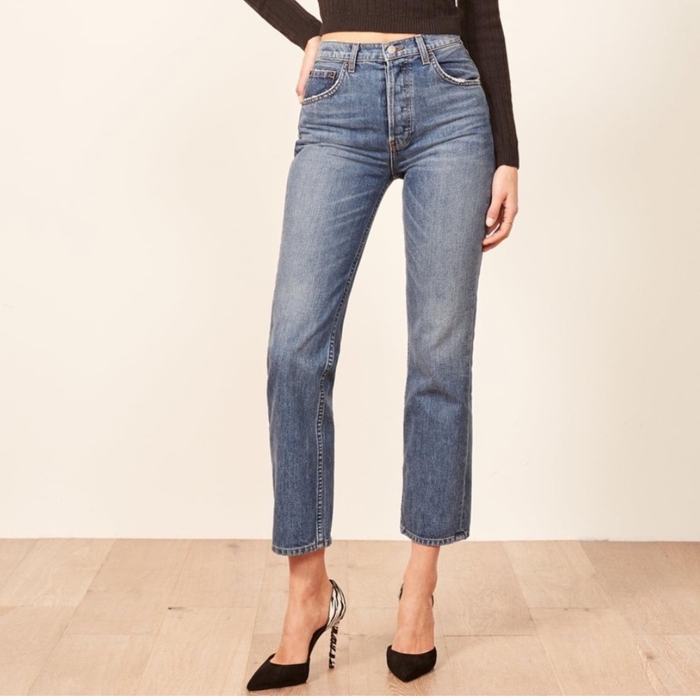 Reformation Cynthia Relaxed Jean size 25
